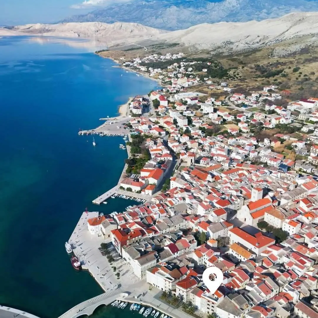 Lägenhet Apartmani Katine Pag Town